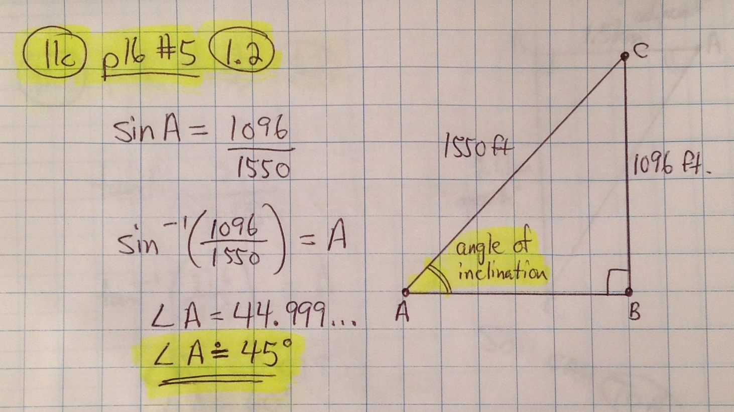 Worksheet Three Digit Word Problems need math help grade 11 mathematics ontario canada 1 2 angles in right triangles pg13 page 15 question 1b solution notes download 16 5 download